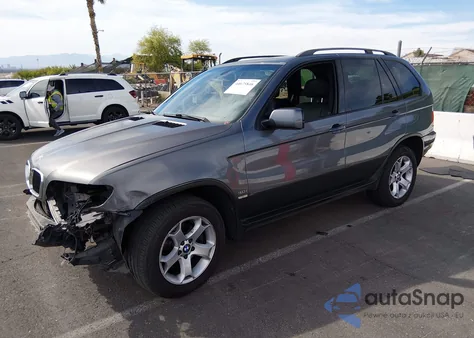 2003 BMW X5 3.0I z USA, uszkodzony, nr VIN 5UXFA53573LW26674